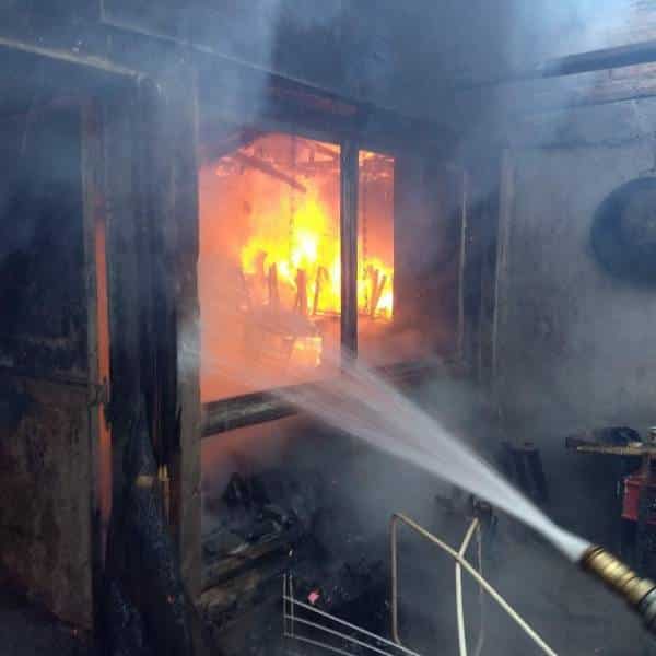 Una familia perdió todo en un incendio