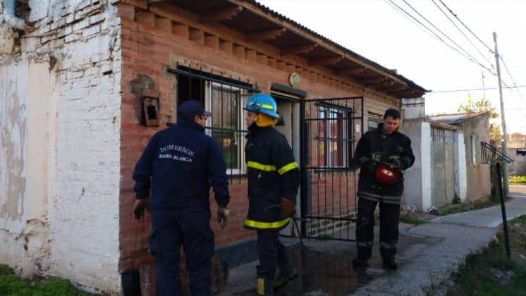 Un incendio afectó parte de una casa de Villa Nocito