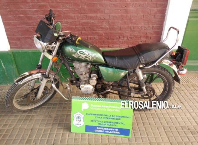 Punta Alta: Incautaron motos con pedido de secuestro, una robada en Bahía