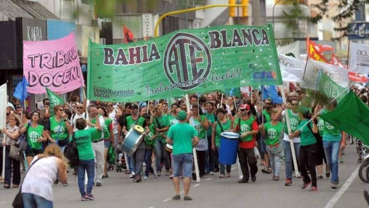 ATE hizo paro pidiendo la convocatoria a paritarias