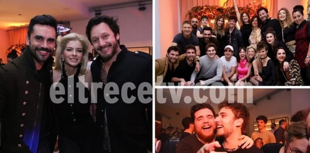 Todas las fotos del festejo del elenco de ATAV