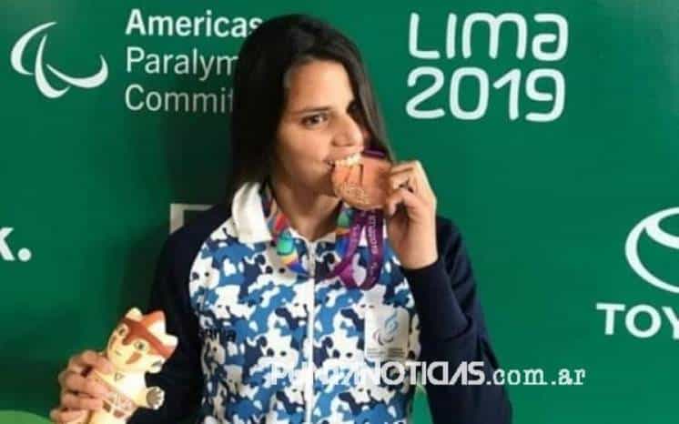 La puntaltense Candela Cerrudo medalla de bronce en los Parapanamericanos