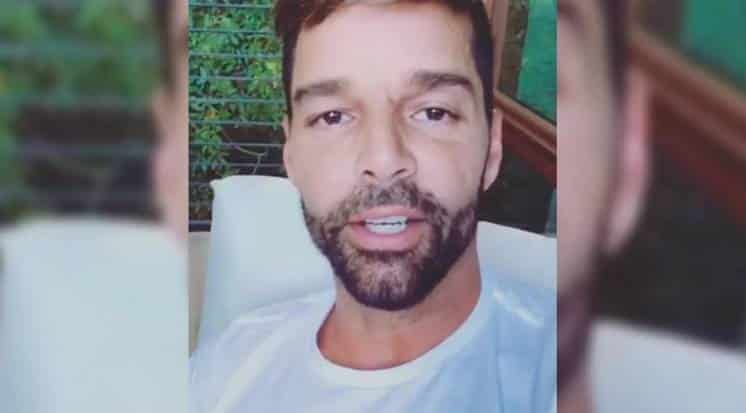 Ricky Martin publicó un mensaje sobre su salud y preocupó a sus fans