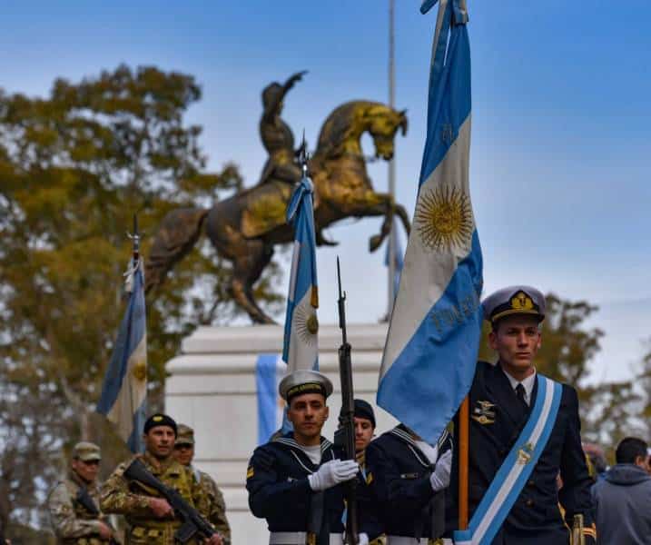 Acto oficial por un nuevo aniversario del fallecimiento de San Martín