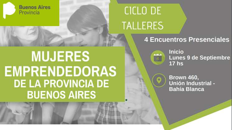 Ciclo de talleres para emprendedoras