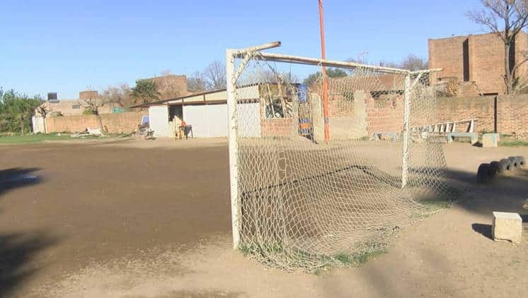 Robaron en la escuelita de fútbol del barrio Rucci