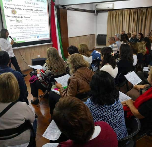 La Sociedad Italiana invita a la comunidad a la charla “Gli Stereotipi”