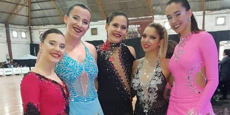 Bahienses que representaron a la ciudad en el Torneo Nacional de Danza