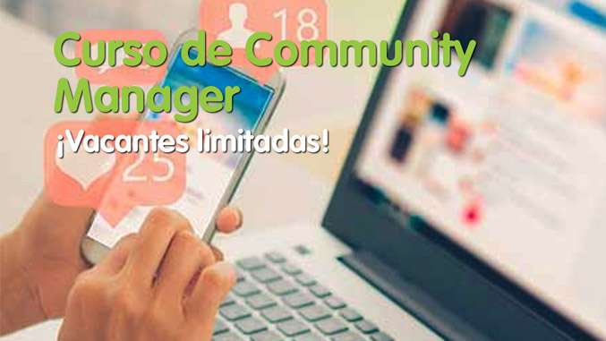 Inscripciones para curso de Community Manager