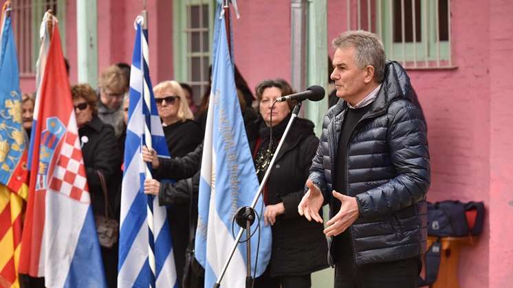 El intendente encabezó el acto por el Día del Inmigrante