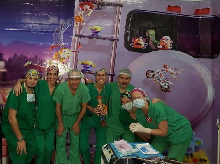 Un quirófano “mágico” para los más chicos en el Hospital Municipal