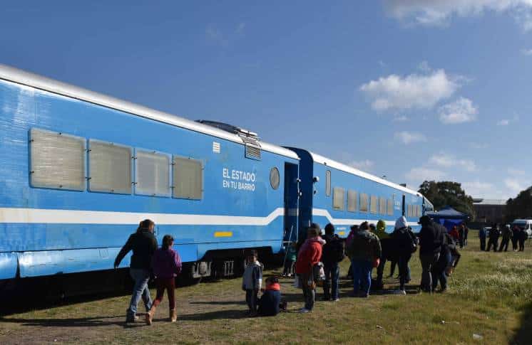 Últimos días de atención del Tren sanitario en la Estación Sud