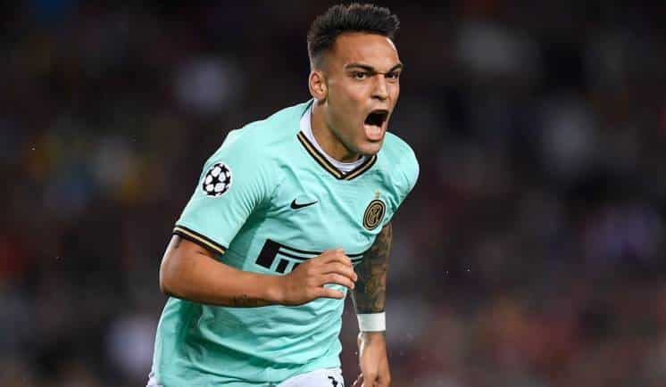 Lautaro hizo su 1er gol en Champions League ante el Barcelona pero no alcanzó