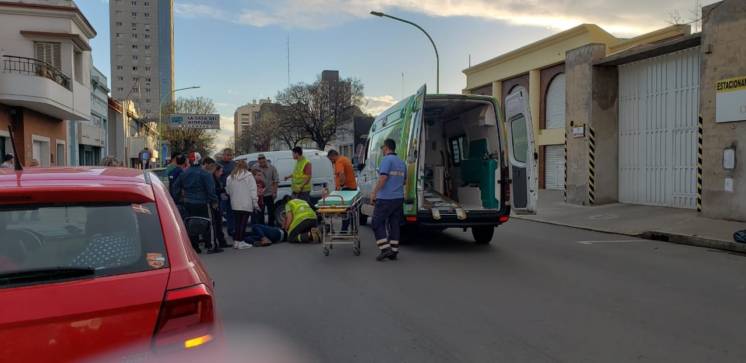 Menor atropellada en Brandsen al 200