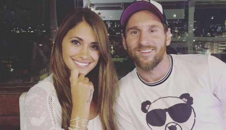 Antonela Roccuzzo subió una tierna foto de su hijo Thiago acompañando a Lionel Messi a votar en las elecciones del Barcelona