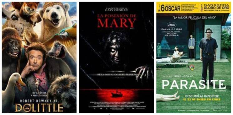 Cine: Estrenos de la semana