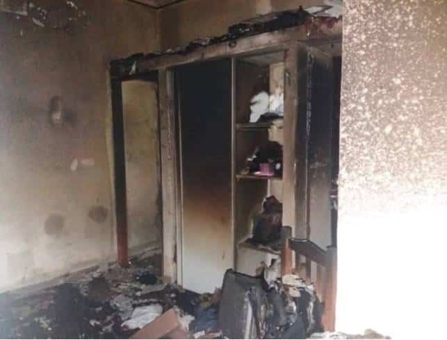 Incendio y pérdidas totales en un departamento: sospechan que fue intencional