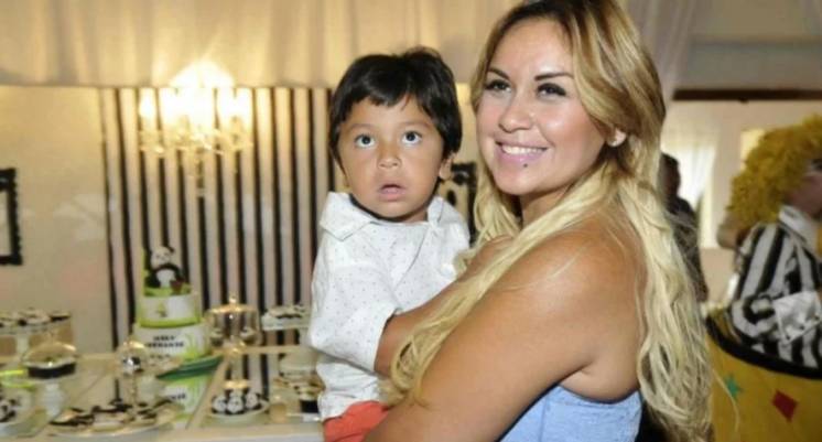 Verónica Ojeda se refirió al problema de salud que tiene el hijo de Diego Maradona: “Hago todo sola”