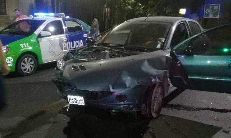 Dos heridos tras un choque en Rondeau y Vieytes