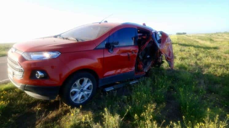 Una familia bahiense protagonizó un accidente en la ruta 3