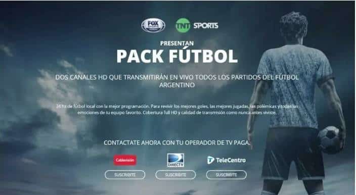 Coronavirus: se descontará el pack futbol