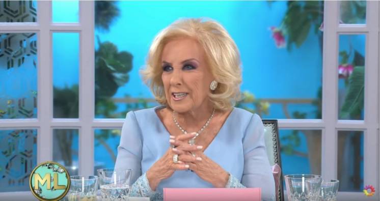 Mirtha Legrand, indignada por el faltazo de Luciana Salazar a su primer almuerzo: “No se deja así un programa”