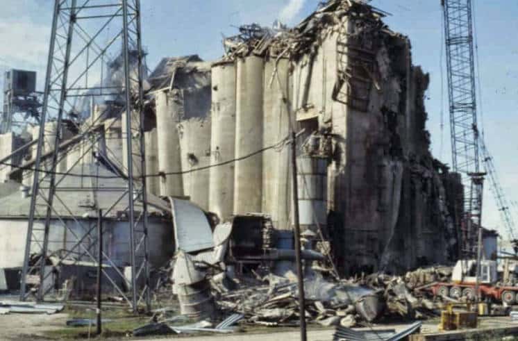 A 35 años de la explosión del Silo 5 en Ingeniero White