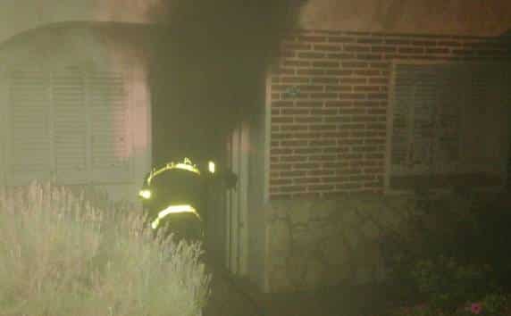 Incendio de una vivienda