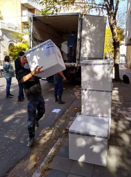 LLegaron más vacunas para la campaña antigripal