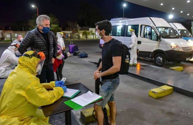 Regresaron bahienses varados en Buenos Aires y La PLata