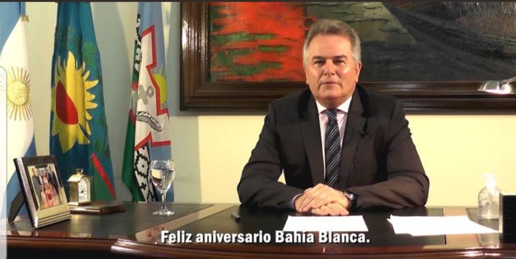 El mensaje del intendente Héctor Gay en el 192 aniversario de Bahía Blanca