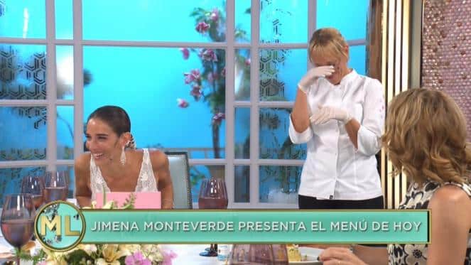 Jimena Monteverde Derrapo Al Aire Mientras Presentaba El Menu En Almorzando Con Mirtha Legrand