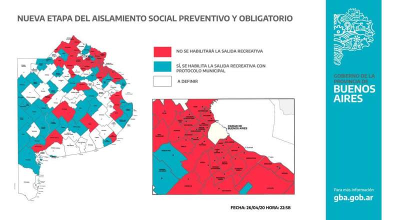 Coronavirus| Cómo se aplicarán las salidas recreativas en los municipios bonaerenses