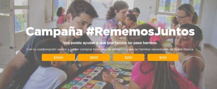 Campaña solidaria #RememosJuntos