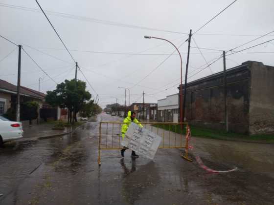 Temporal de Viento en Punta Alta