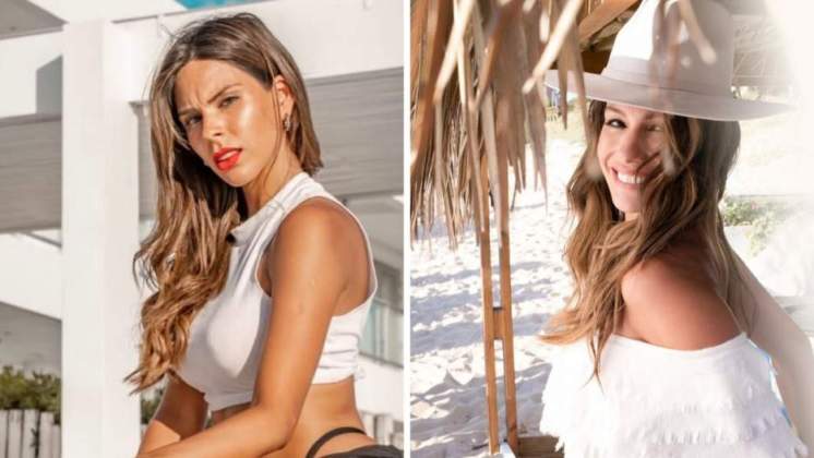 Barby Franco subió una foto retro, la confundieron con Pampita y ella reaccionó