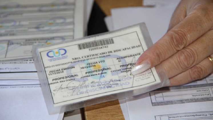 Extienden el vencimiento del Certificado Único de Discapacidad