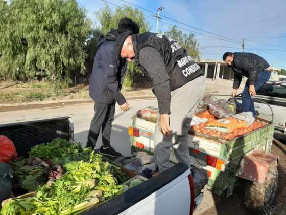 Pequeños productores donaron más de 4 mil kilos de verduras frescas