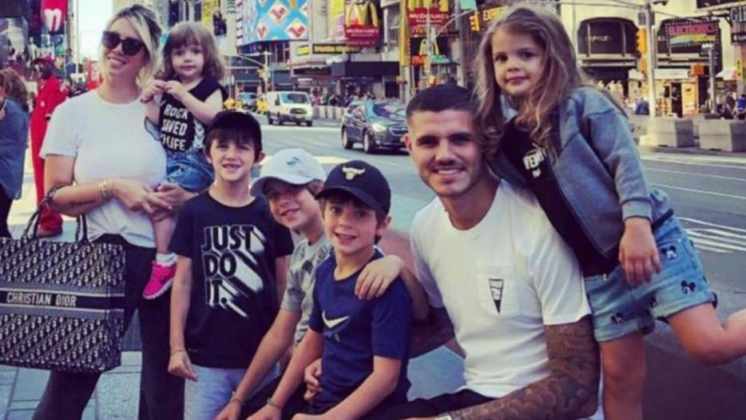 Wanda Nara y sus hijos sorprendieron a Mauro Icardi en el Día del Padre: “Gracias familia por este hermoso regalo”