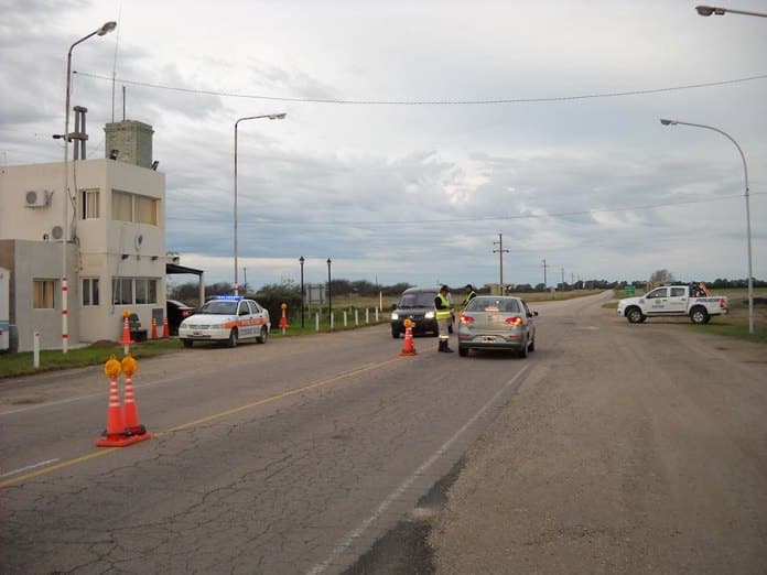 Desde Bahía no se puede ingresar a La Pampa