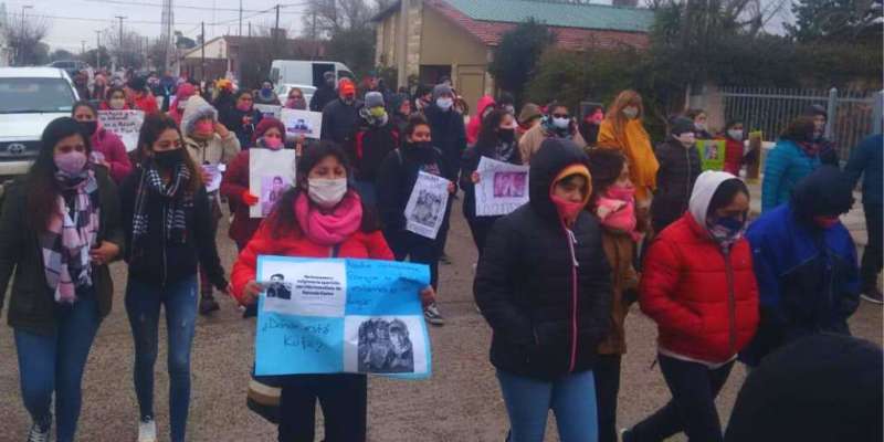 Marcha en reclamo por la aparición con vida de Facundo Astudillo Castro