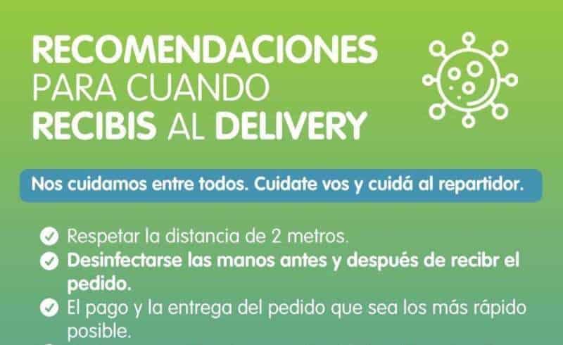 Delivery: instructivo para repartidores y locales