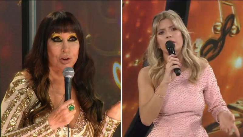 Cantando 2020: Moria Casán protagonizó el primer cruce con Laurita Fernández