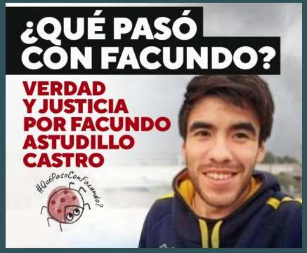 Marcha pidiendo esclarecer el caso Facundo Astudillo Castro