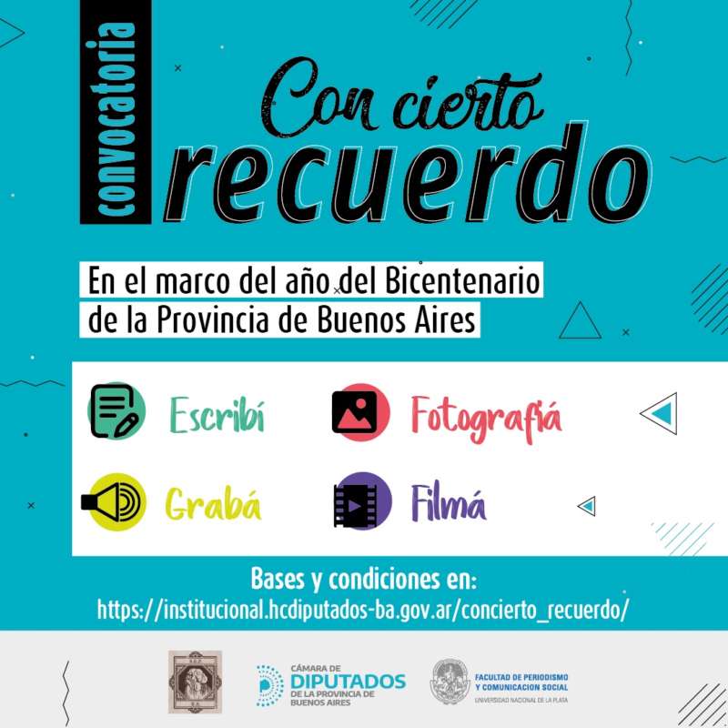 Concurso “Con cierto Recuerdo” en la Provincia de Buenos Aires