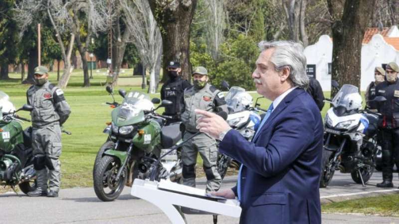 “Vamos a ser implacables, con el Código Penal en la mano”, afirmó el Presidente