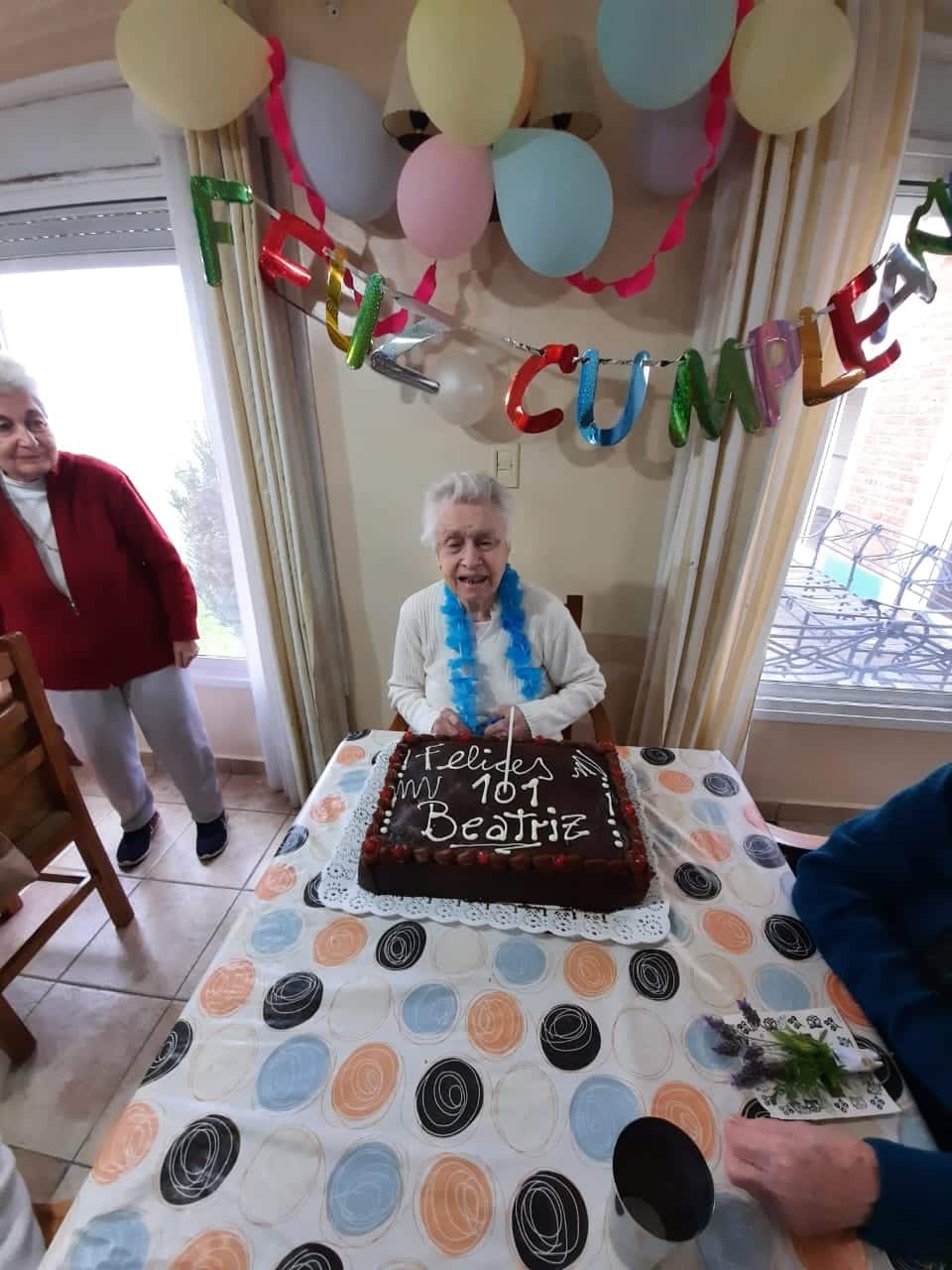 Tiene 101 años y le ganó al coronavirus