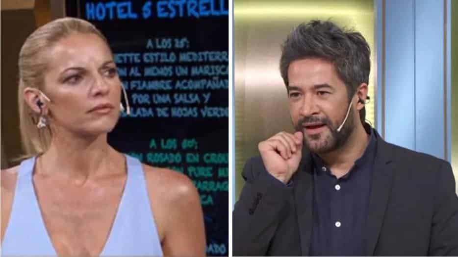 Carina Zampini le molestó la actitud de Mauricio Asta y se lo advirtió en vivo: Vamos a tener problemas