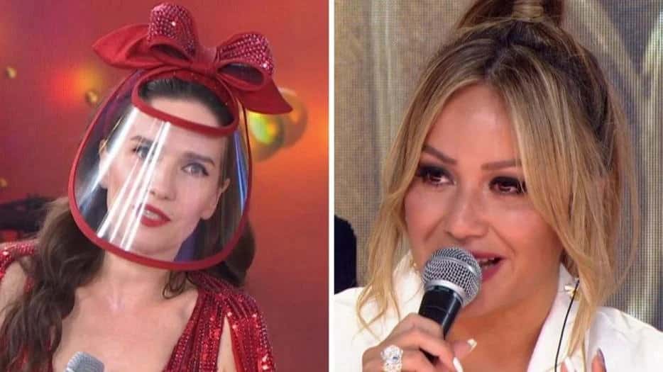 Cantando 2020: Karina, La Princesita, se quebró al escuchar los elogios de Natalia Oreiro