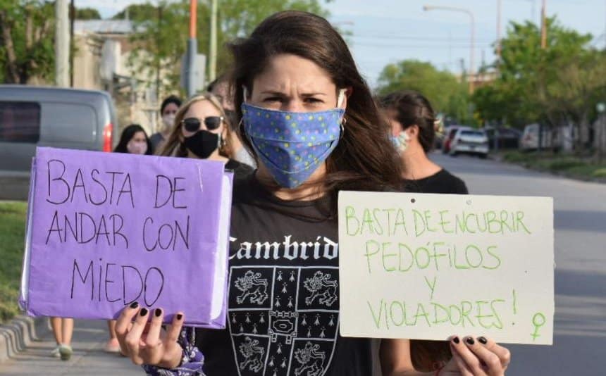 Cerri se manifiesta ante la libertad de un presunto perverso.